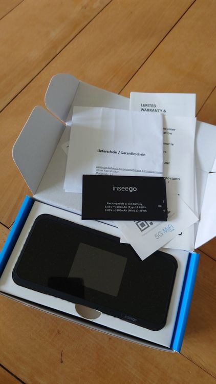 thumbnail image 2 of Inseego 5G MiFi M2000 Hotspot For T-Mobile – 2.7 Gbps, 2.4” Color Touch Screen, USB-C 2 of 6