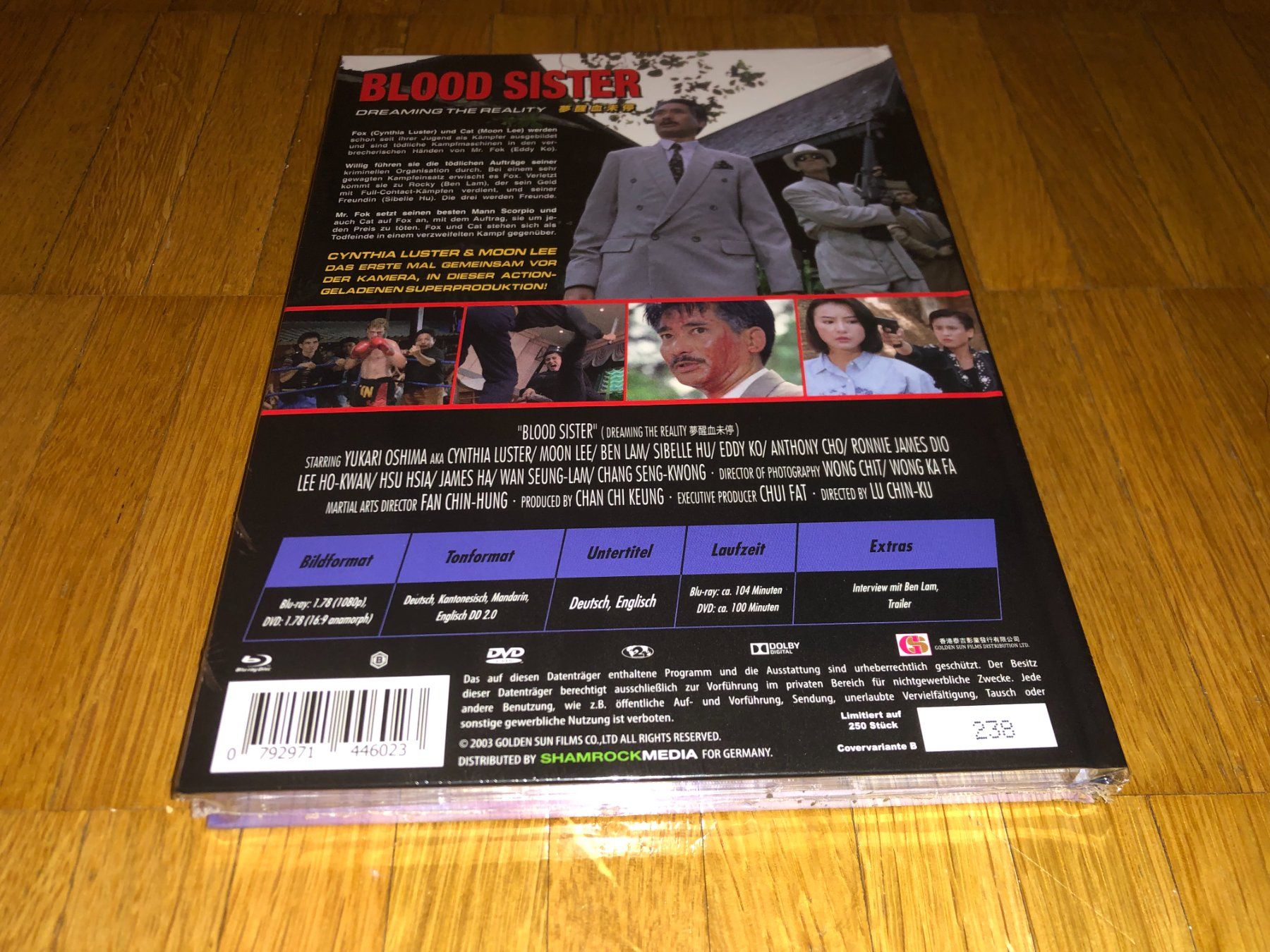 Alle DVDs: Blood Sister - MEDIABOOK - B - UNCUT – Neu und originalverpackt aus Basel von havsok 1