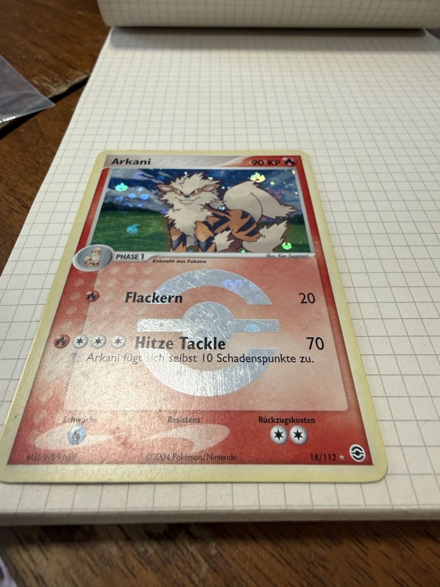 Pokémon Sammelbilder & Trading cards: Arkani - Arcanine 18/112 Reverse – Gebraucht aus Gudo von ken_dr92 9