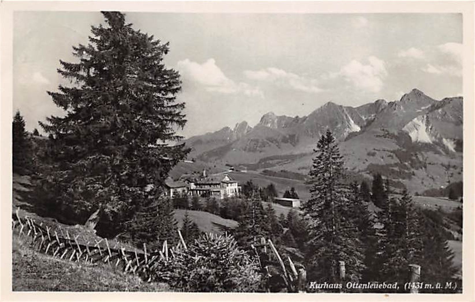 Cartoline postali: Guggisberg Kurhaus Ottenleuebad – Usato da Ottikon b.Kemptth. venduto da Neptun1974