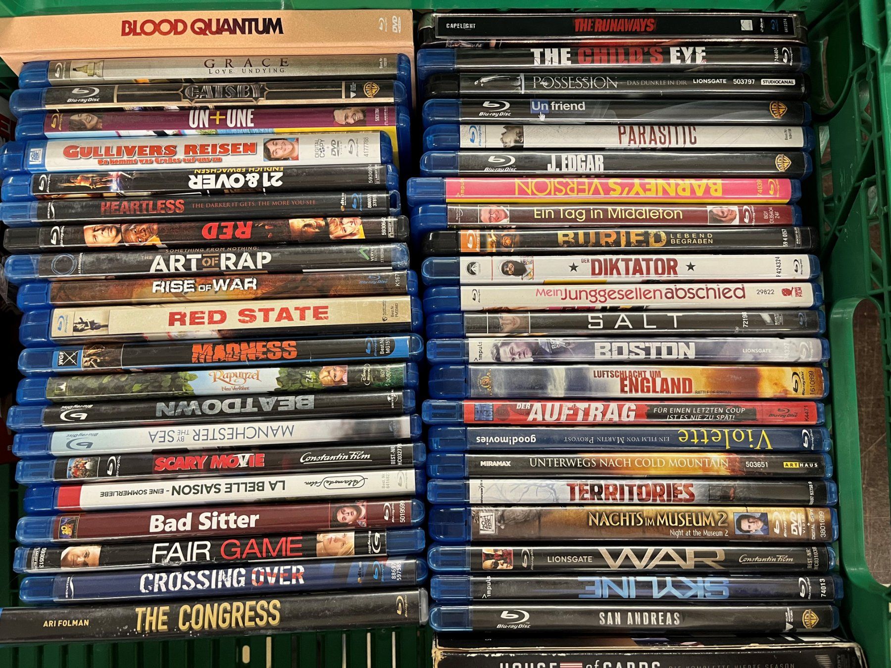 Tutti i DVDs: Blu-Ray Sammlung 44 Stück – Usato da Basel venduto da andipfandi