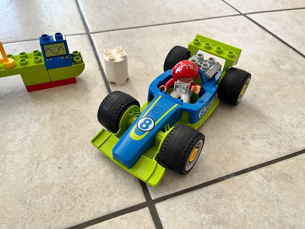 Giocattoli: Lego duplo Rennwagen 6143 – Usato da Ueken venduto da Mark062 1
