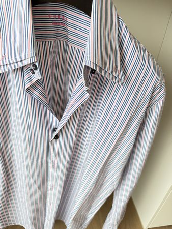 Turzi Herren Hemd, Gr. 16/41, Gestreift, Top Zustand! (51)