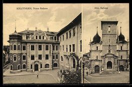 Solothurn, Neues Rathaus und Altes Ratha