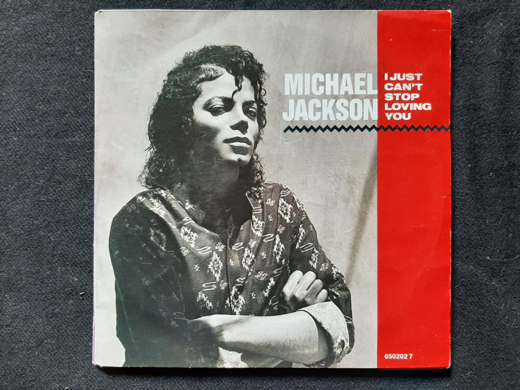 Dischi in vinile: Single Michael Jackson: I just can't stop loving you – Usato da Pfeffikon/LU venduto da Jussi7