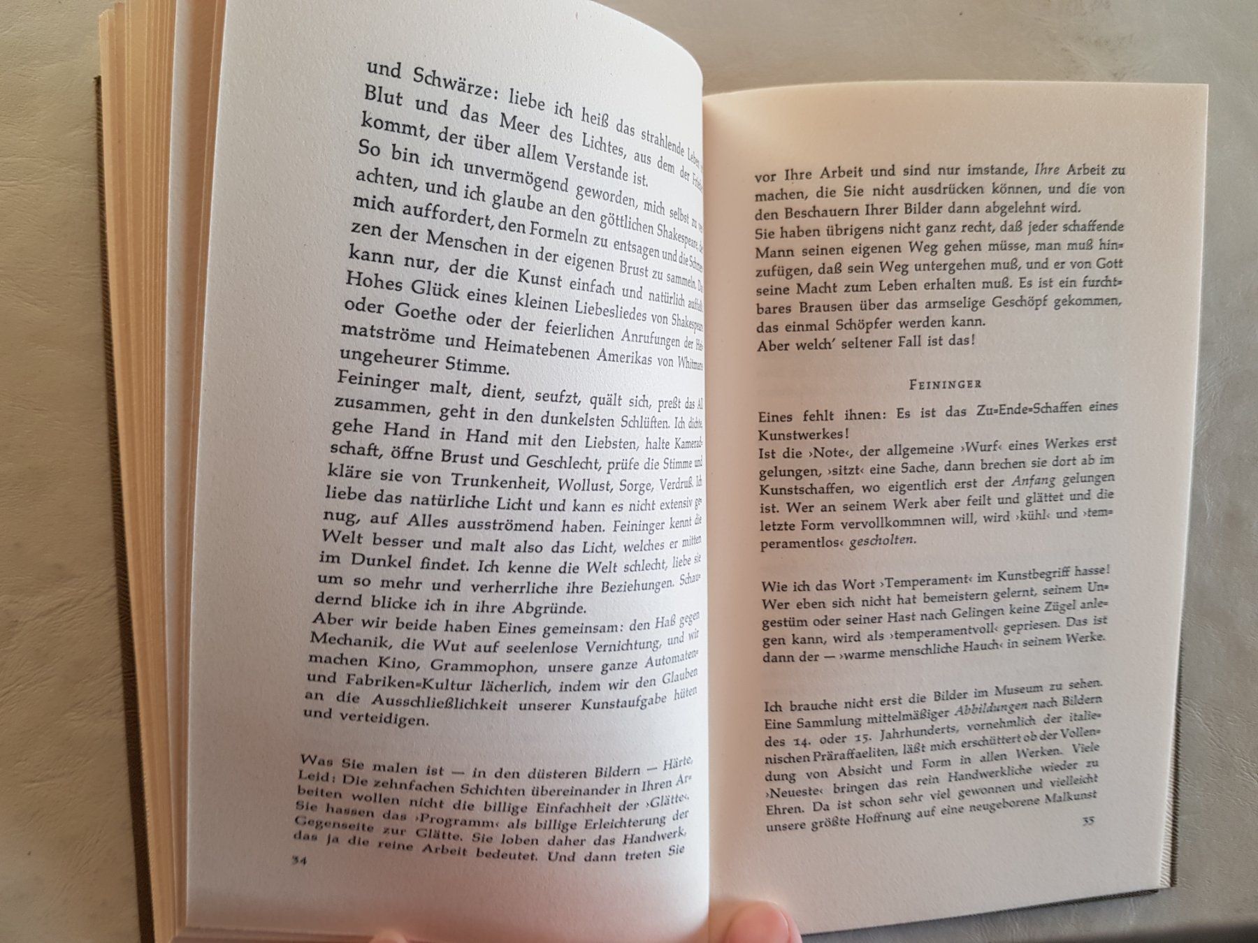 Libri: Lothar Schreyer - Lyonel Feininger - Dokumente Visionen 1957 – Usato da Walterswil BE venduto da Lonitti 4