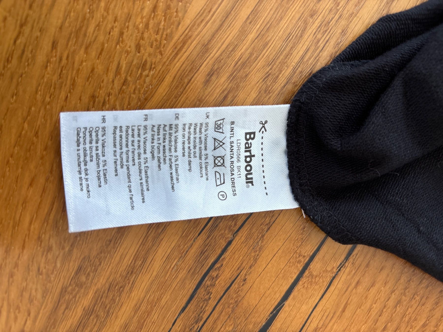 Barbour Vestiti: Barbour international Kleid, schwarz, Grösse 42 – Usato da Suhr venduto da star033 4