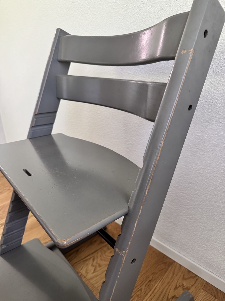 Seggioloni: Stokke Tripp Trapp Kinderstuhl, Grau – Usato da Thun venduto da winklerthun 3