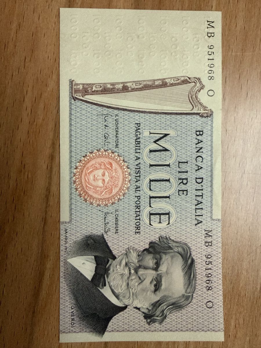Billets de banque: Banknote Italien – D'occasion à Grenchen par Bastet007