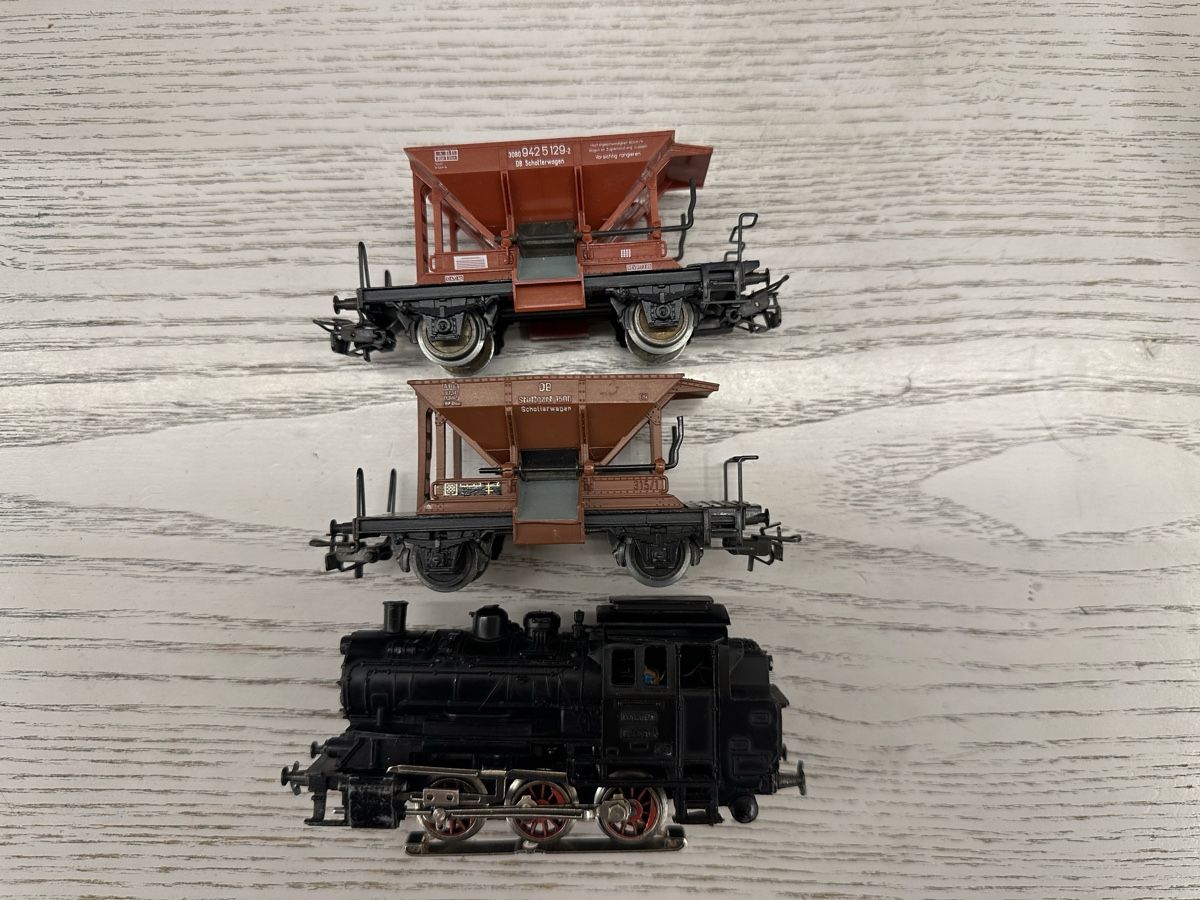 Märklin Modellini di ferrovie: Märklin 3000 DB BR 89 Schotterzug – Usato da Lupsingen venduto da New-Haven 2