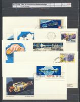1975 USA, "10 verschiedene Weltraumbelege", Astro - Belege