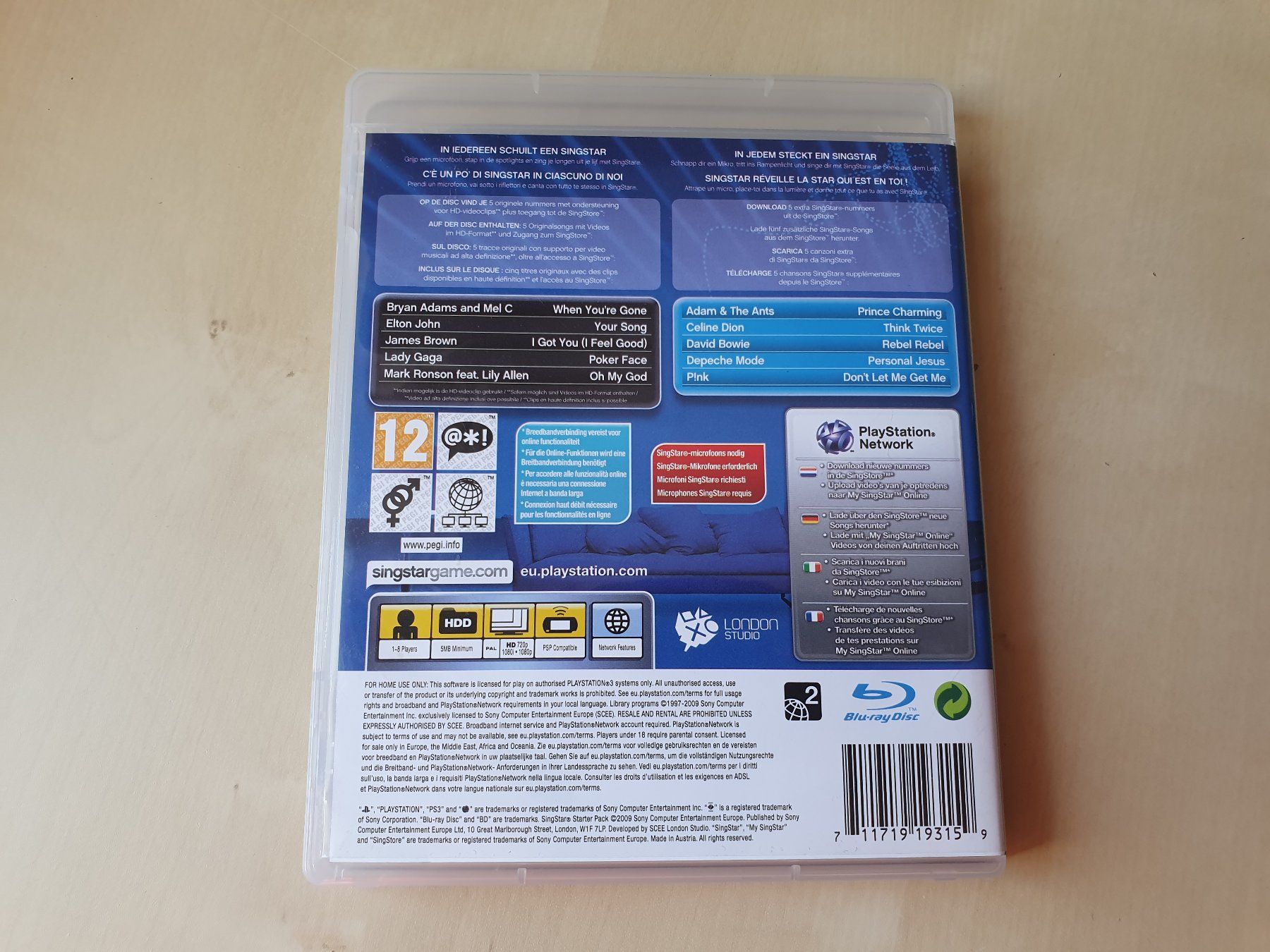 Sony Giochi: Singstar Starter Pack – Usato da Stansstad venduto da collectorsshop 1