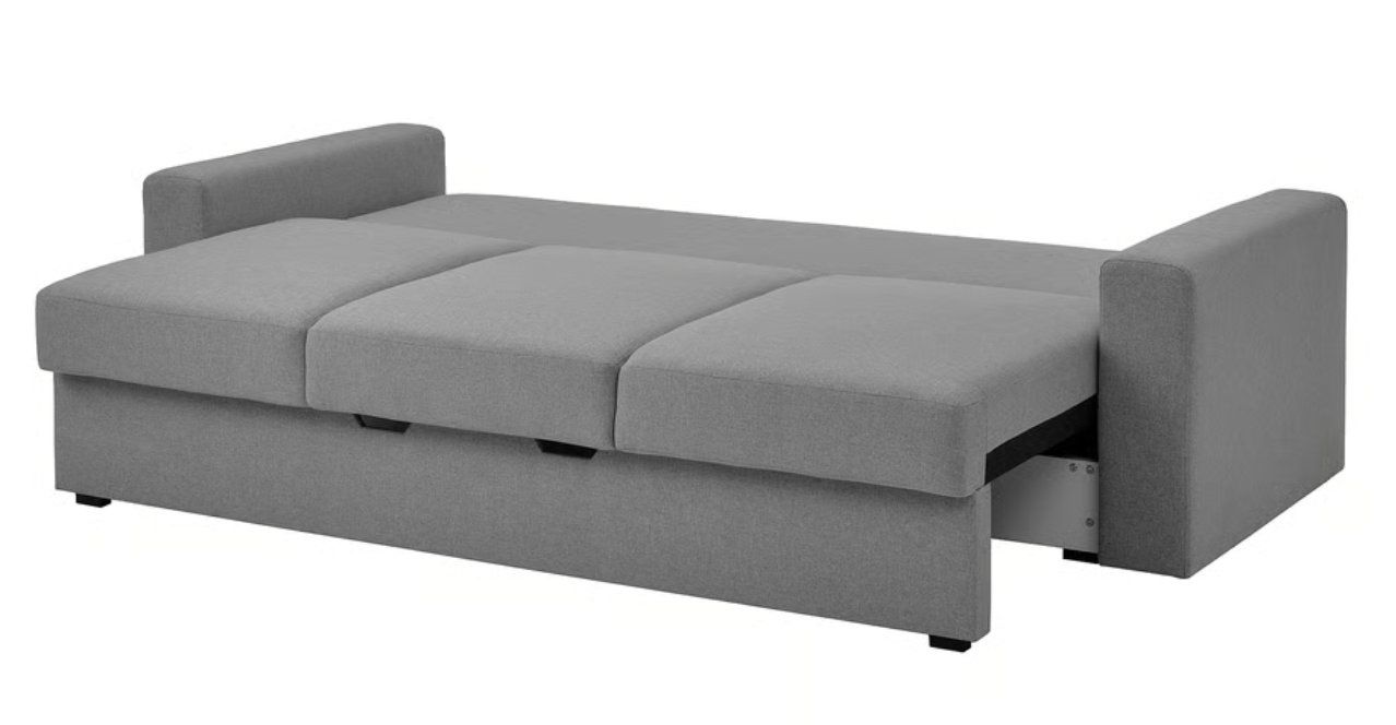Ikea Divani: IKEA BÅRSLÖV Bettsofa / Sofa bed, beige-grau – Usato da Zürich venduto da div_s98n 5