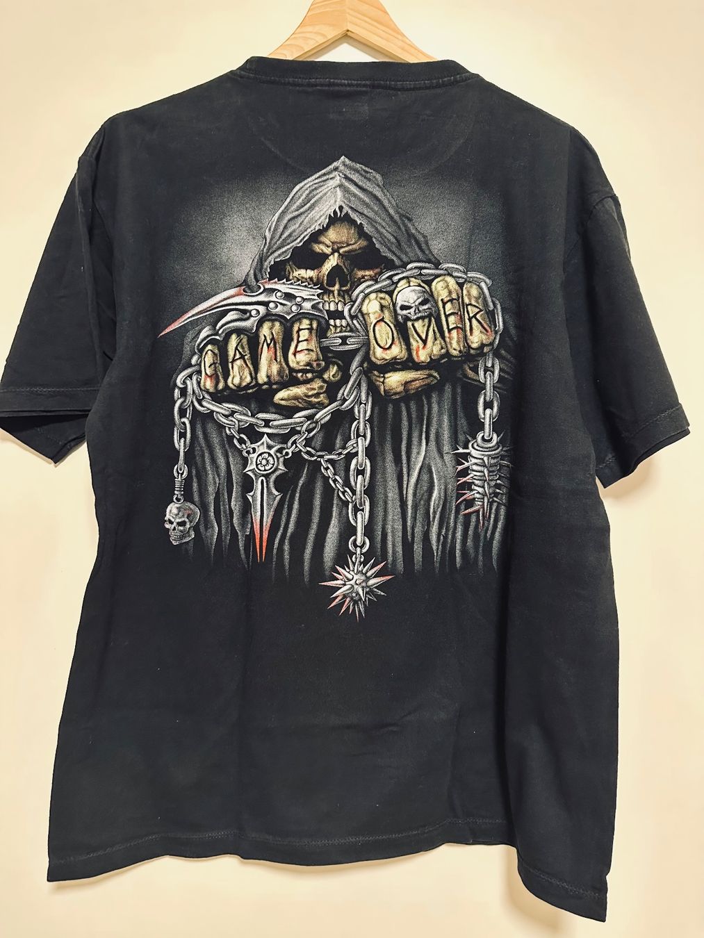 T-shirt: Schwarze Gothic Game Over T-Shirt Gr L – Nuovo (secondo la descrizione) da Basel venduto da iulia_haul 2
