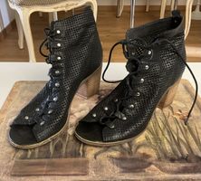 Schicke Midas Sommer Schuhe Echtleder, Gr. 38, Top!