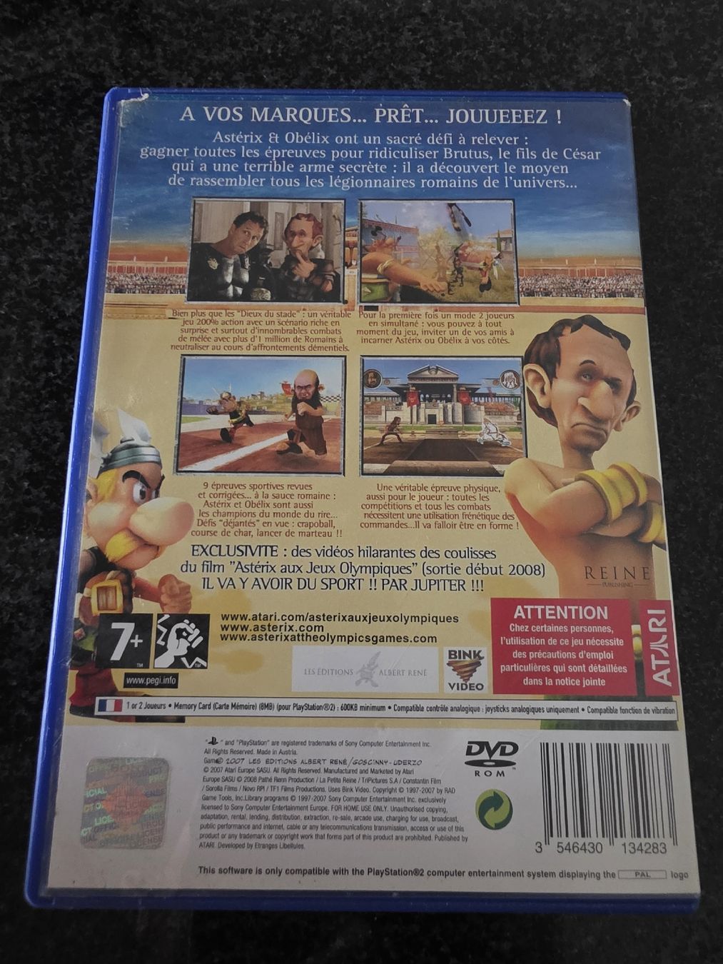 Jeux: Astérix aux Jeux Olympiques PS2 – D'occasion à Chavornay par Crash37 1
