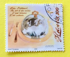 Nr.1162 Schweizer Gastronomie GESTEMPELT 2005   