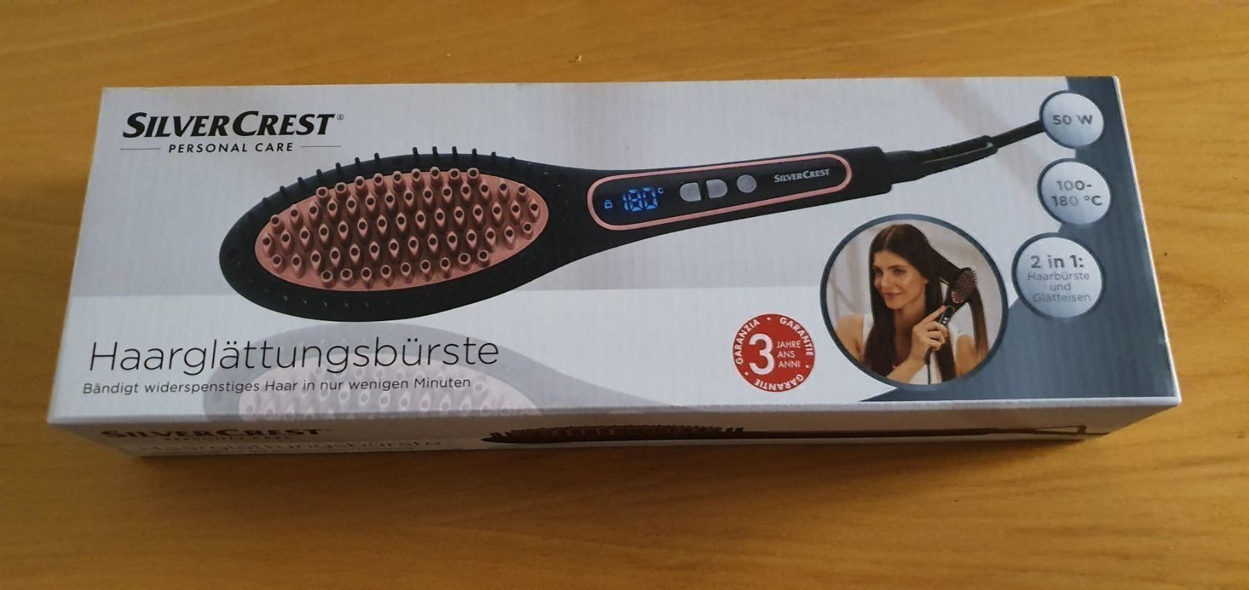 SilverCrest Altro per la casa: Haarglättungsbürste neu – Nuovo e nell'imballaggio originale da Binningen venduto da Hofka64