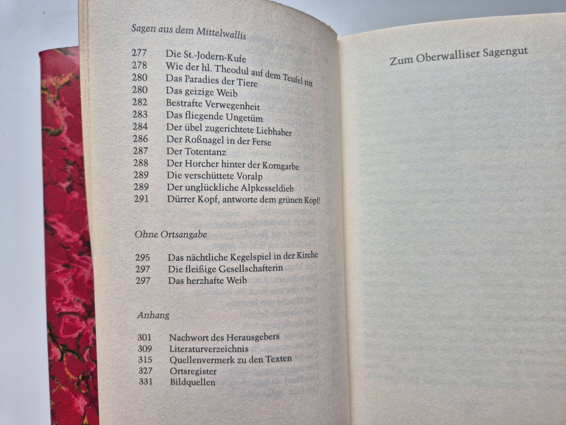 Libri: Sagen der Schweiz  -  WALLIS  -   1985 – Usato da Niederweningen venduto da Obson 7