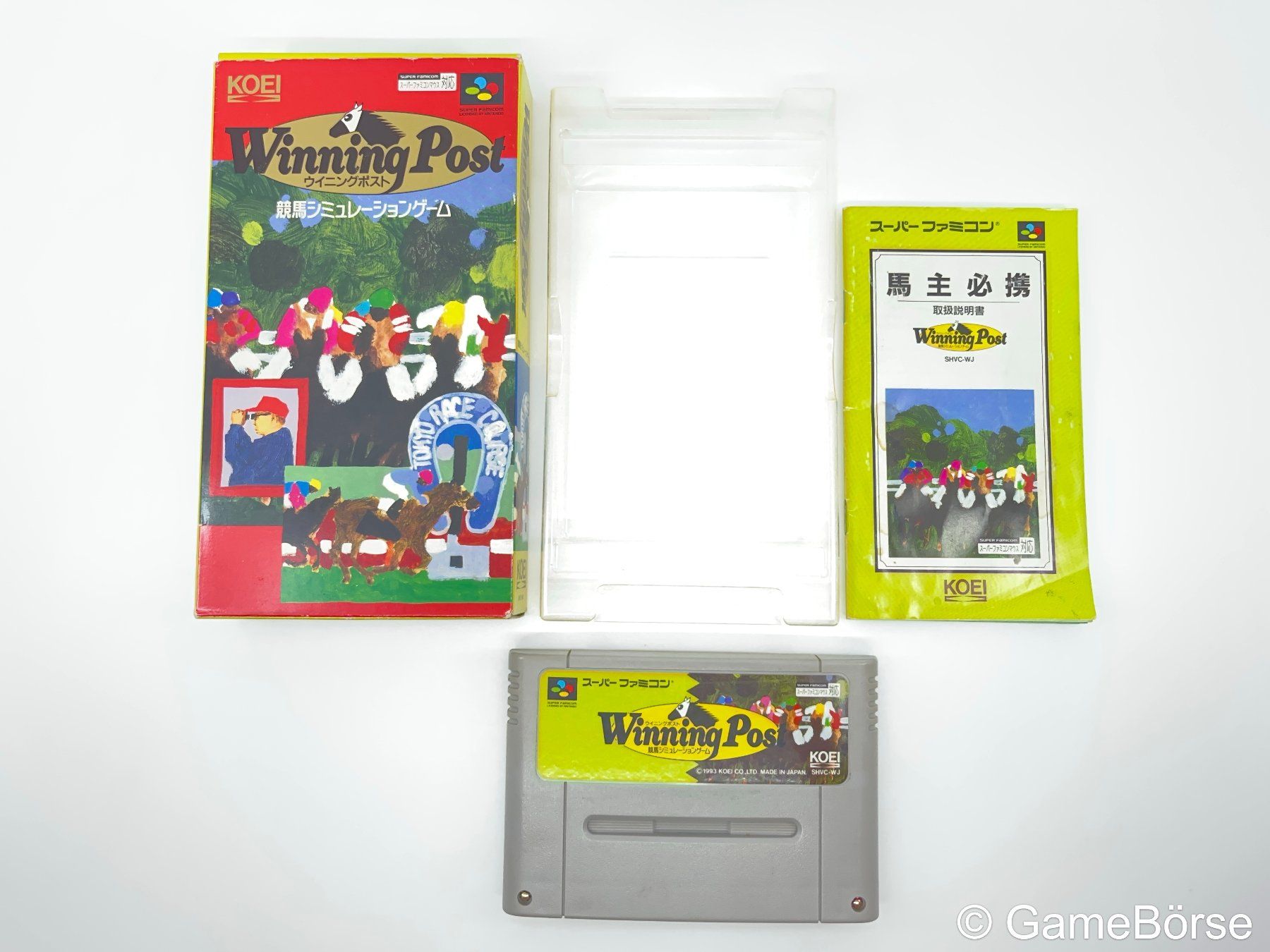 Nintendo Giochi: SFC Winning Post JP OVP / CIB – Usato da Stettfurt venduto da GameBoerse 9