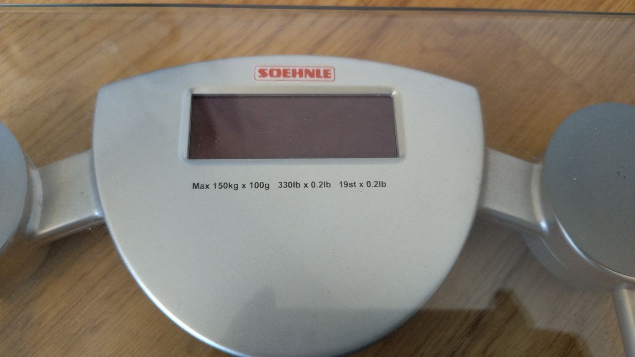 Soehnle Bilance pesapersone: Personenwaage Söhnle, Glas – Usato da Neunkirch venduto da StadtOaseGmbH 1