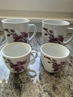 Tassenset Van Well Kyoto Orchidee 4-teilig