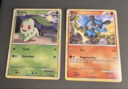 ❄️Ab CHF 1 - Riolu & Endivie-Snowflake Promos-Selten & NM!❄️