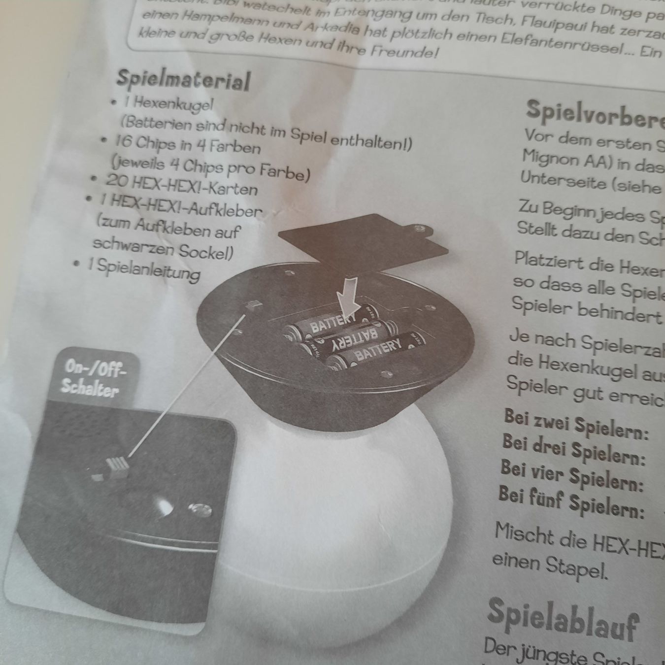 Giochi: Spiel "Hexenkugel" - ab 6 Jahren – Usato da Ehrendingen venduto da Glsa 2