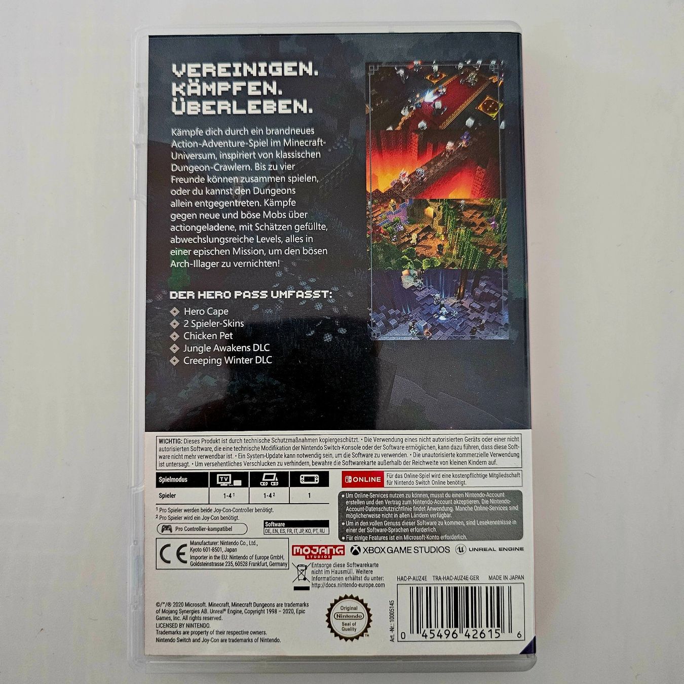 Nintendo Giochi: Minecraft Dungeons Hero Edition (Nintendo Switch) – Usato da Holziken venduto da Miglioregamesnmore 1