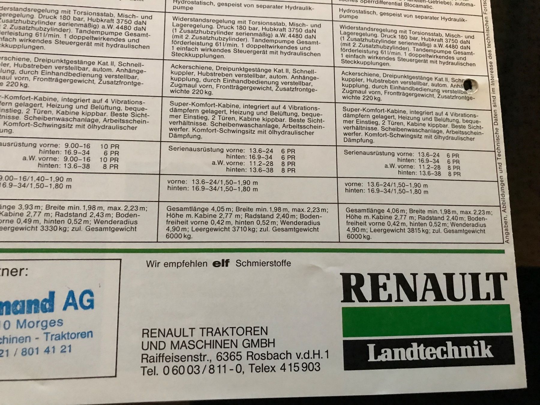 Renault Documenti: Renault Prospekt – Usato da Balterswil venduto da Jeko1967 4
