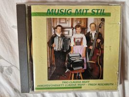 Trio Claudia Muff: Musig mit Stil, Vergriffen!