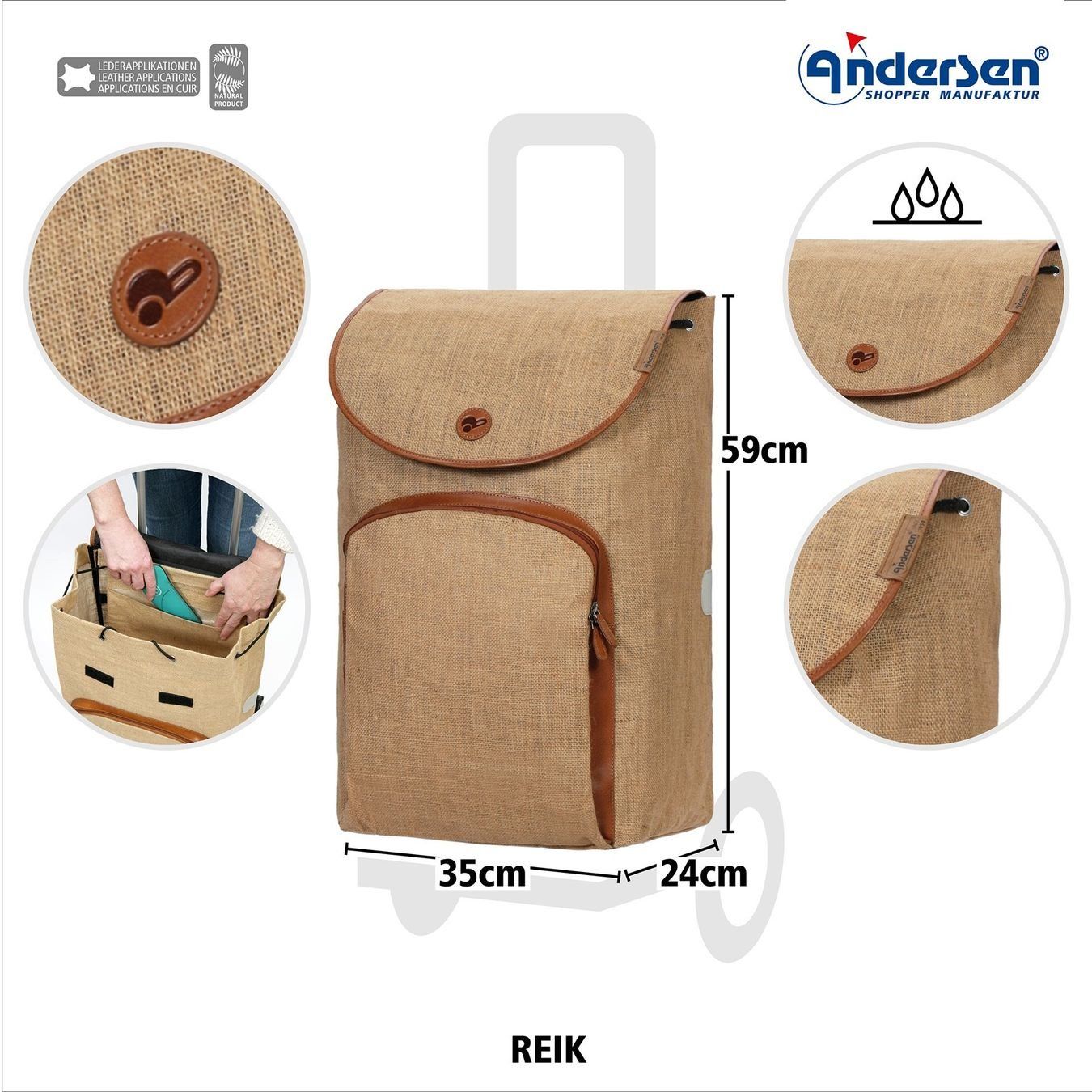 Autres articles pour la maison: ANDERSEN Shopper SCALA plus REIK – Neuf avec emballage d'origine à Kägiswil par nick666 1