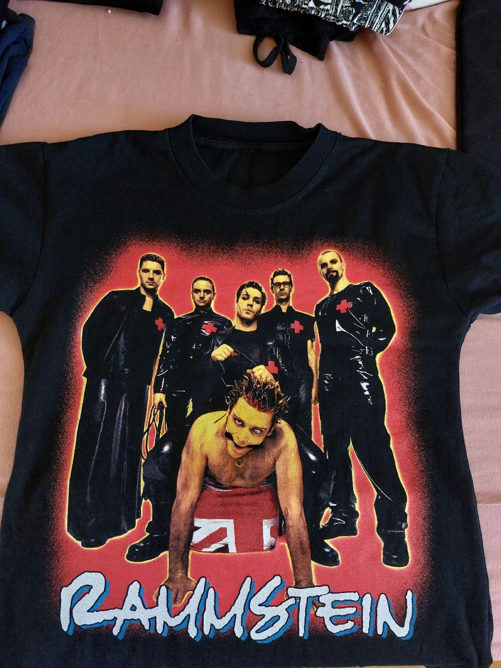 T-shirt: Rammstein T-Shirt schwarz – Usato da Gwatt (Thun) venduto da B.D.999