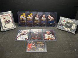 Lot Nummerierte, Autogramm, Jersey Karten des HC Genf-S.