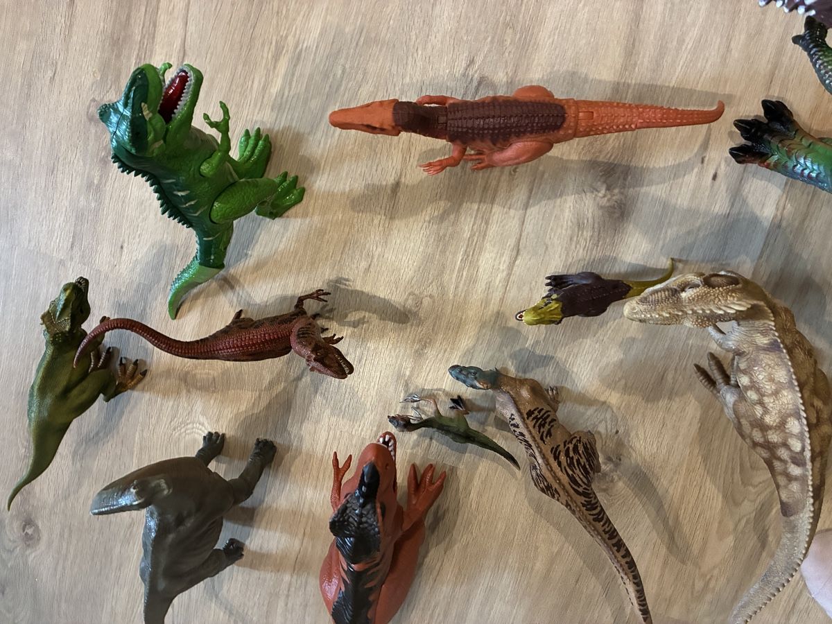 Giocattoli: Dinosaurier Sammlung für Kinder – Usato da Mitlödi venduto da meyer-sabrina 5