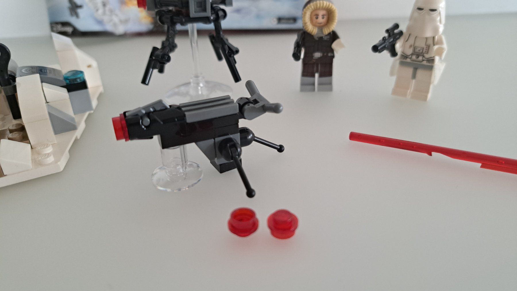 Lego Giocattoli: LEGO Star Wars 75138 Hoth Attack mit Anleitung – Usato da Langendorf venduto da thesi246 3