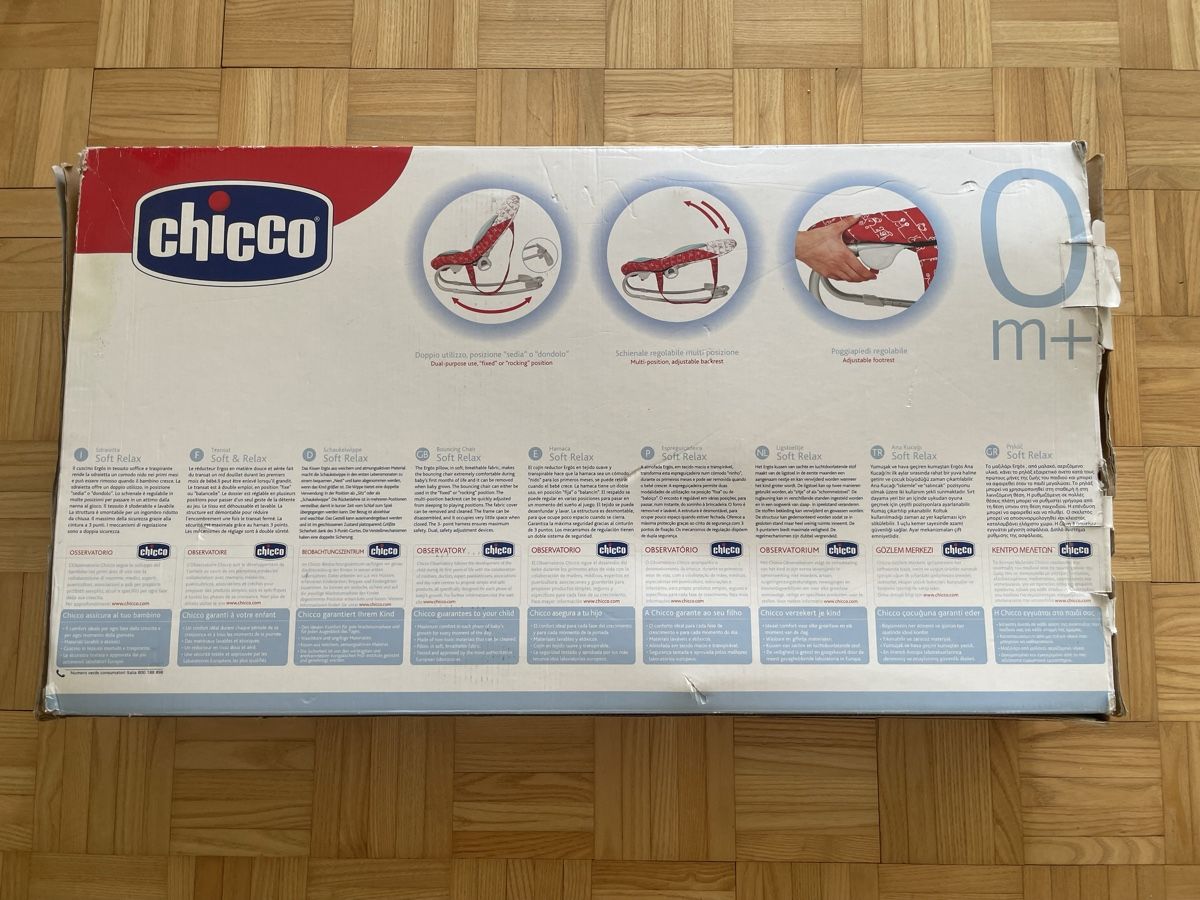 Chicco Sdraiette & Sdraiette a dondolo: Chicco Sdraietta Soft Relax Bouncing Chair 0m+  – Usato da Luzern venduto da Sandro_299 1
