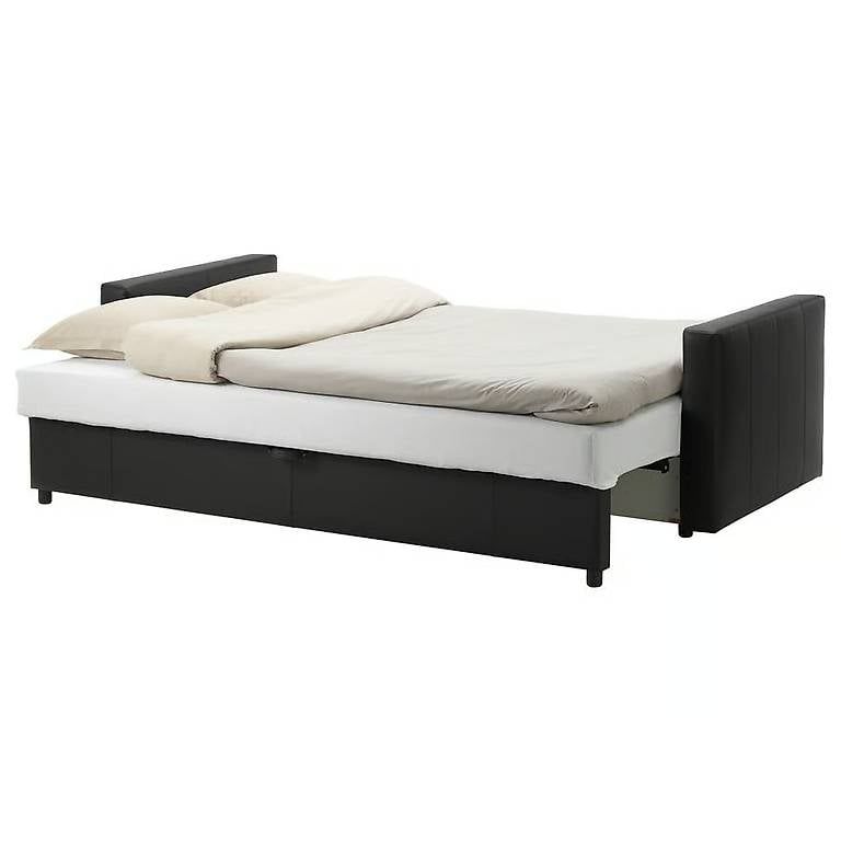 Divani: FRIHETEN 3er-Bettsofa, Bomstad schwarz – Usato da Niederrohrdorf venduto da happywelt 1