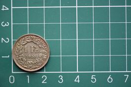 835er silber 1 franken  1955