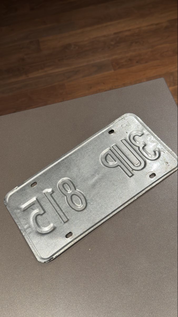 Ecriteaux: Nummernschild New York 3UP 815 gebraucht – D'occasion à Wolfwil par Poulet60 3