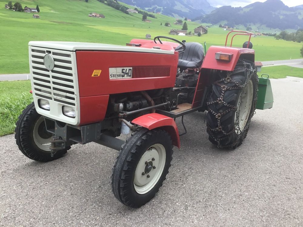 Oldtimer Traktor Steyr 540 Jahrgang 1973