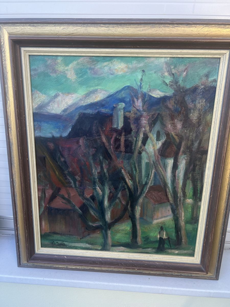 Dipinti: Heinrich Herzig Rheintal – Usato da Zürich venduto da jao_2bx7 3