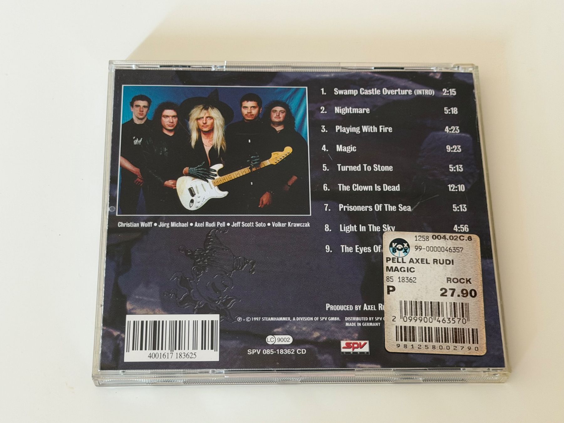 CD: AXEL RUDI PELL MAGIC CD guter Zustand – Usato da Altstätten SG venduto da sheamus 1