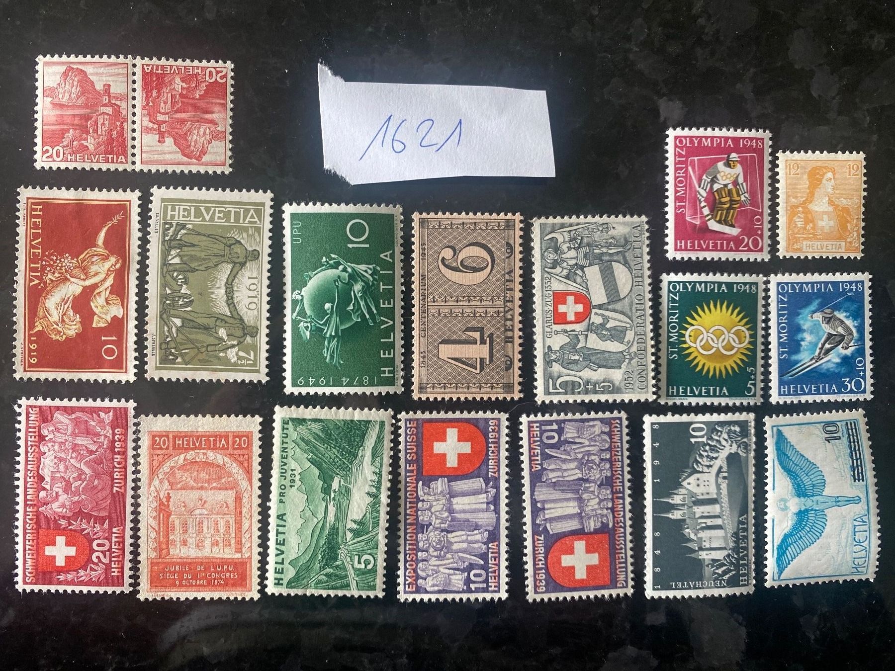 Alle Briefmarken: Alte Sammlung Lot postfrisch ungestempelt Schweiz – Neu (gemäss Beschreibung) aus Wil SG von Chefsugus