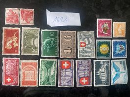Alte Sammlung Lot postfrisch ungestempelt Schweiz