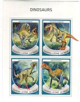 Block "Dinosaurier". Sierra Leone