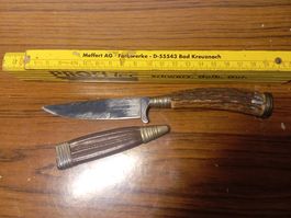 Originales Trachtenmesser mit Horngriff, Top Zustand!