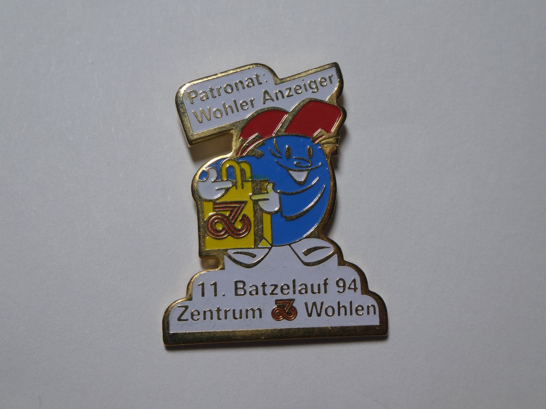 Placchette & Badge: Pin Batzenlauf Wohlen 1994 – Usato da Andelfingen venduto da Annegret06
