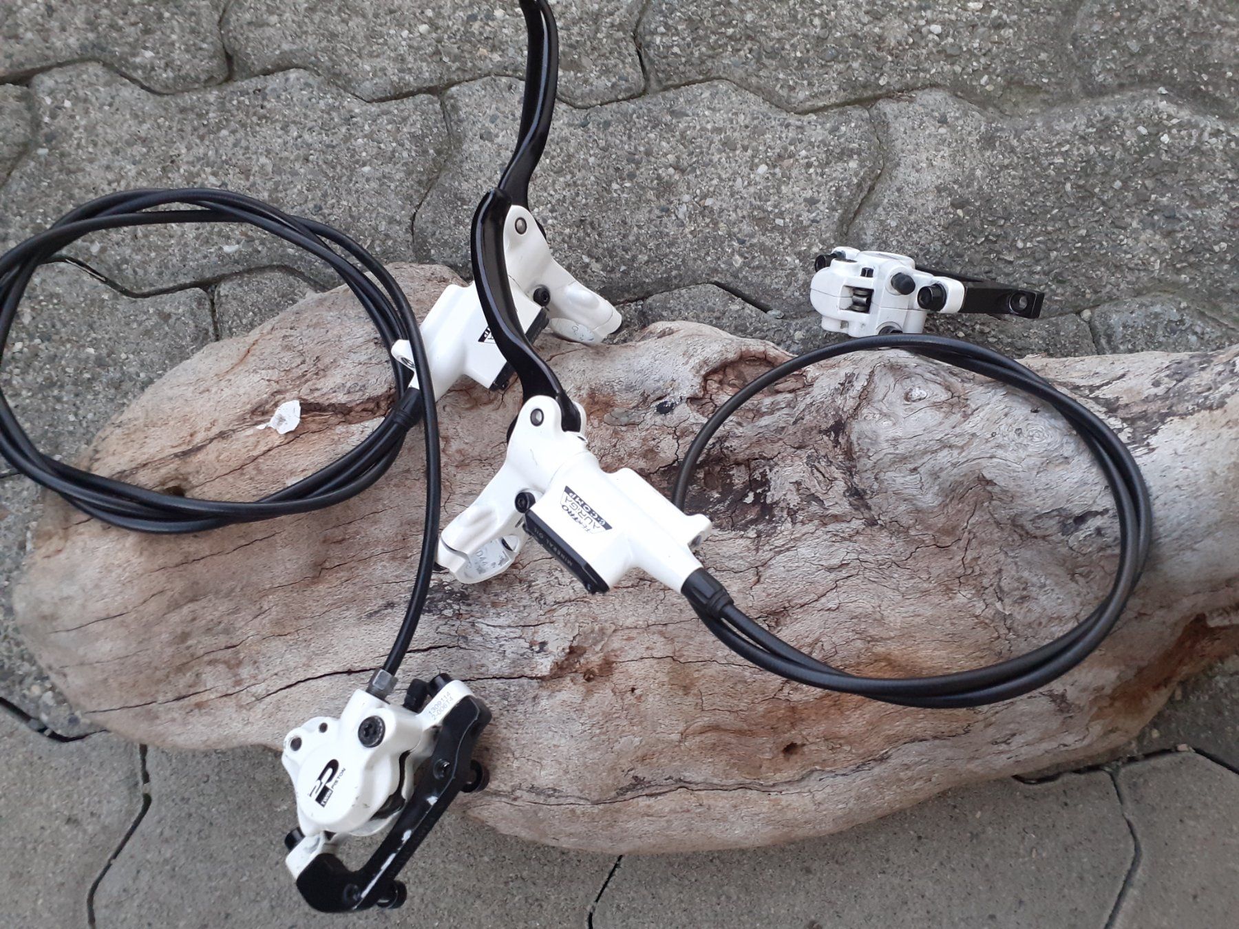 Pezzi di ricambio: TEKTRO AURIGA e COMP Scheibebremsset komplett vorne/hinten – Usato da Cazis venduto da Lucio05 3