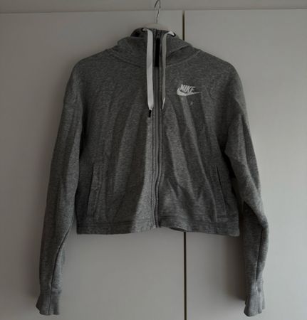 Nike Air Zip Hoodie grau, Grösse M